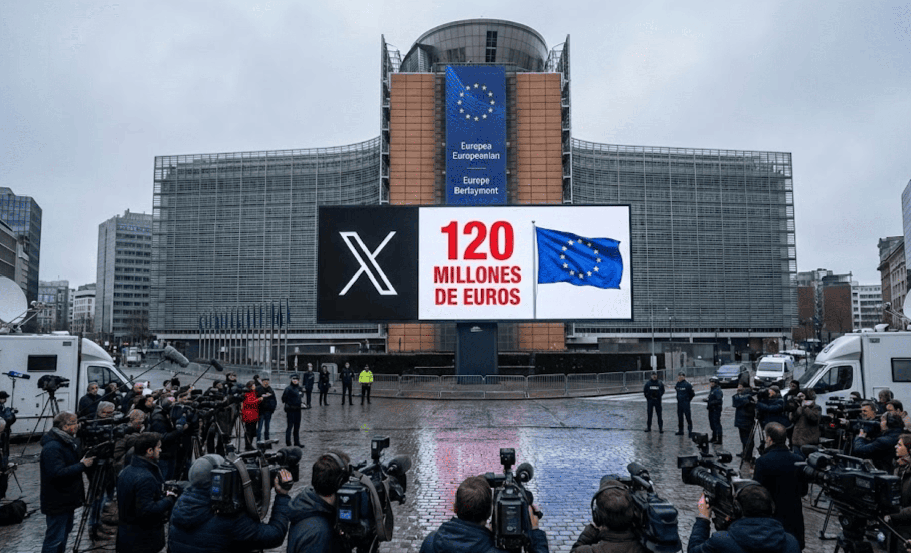 La Unión Europea multa a X de Elon Musk con 120 millones de euros por violar la Ley de Servicios Digitales