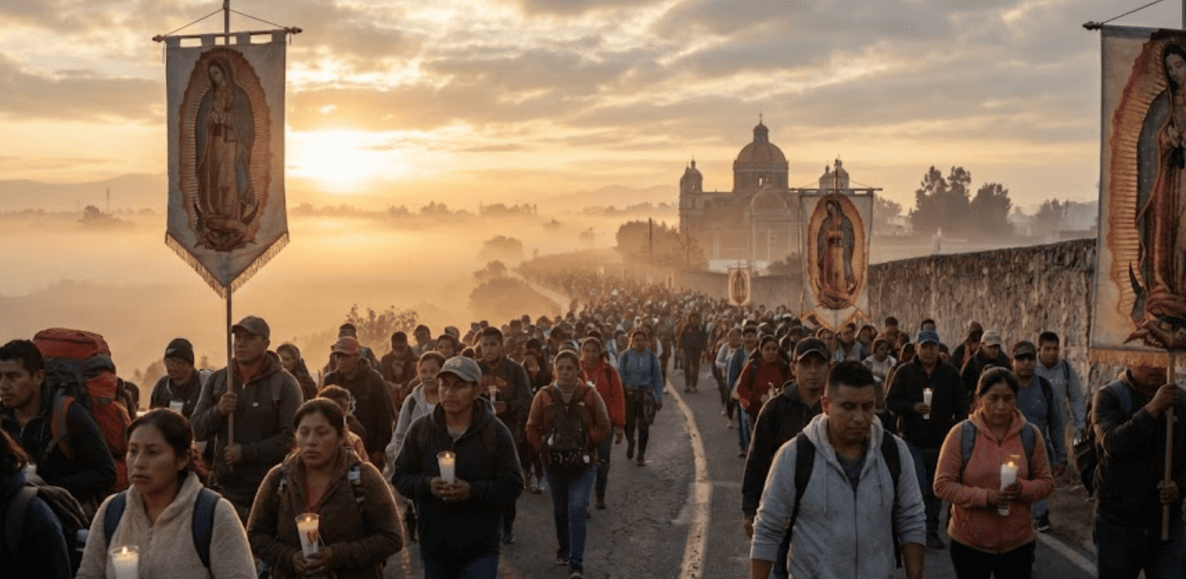Iglesia llama a la unidad y la esperanza en vísperas del Día de la Virgen de Guadalupe