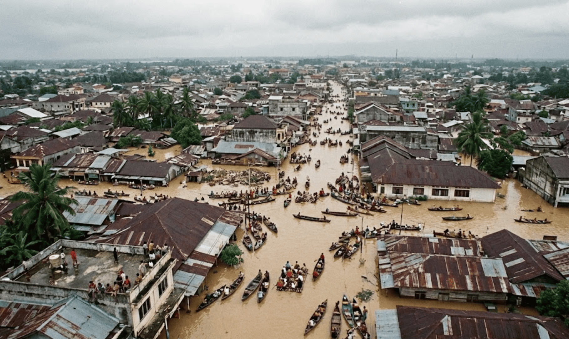 Suben a 961 los muertos por las inundaciones y deslaves en Indonesia
