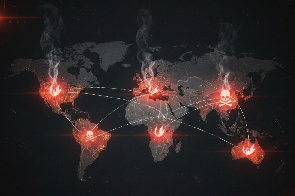 México, entre los países más peligrosos del mundo en 2025, según informe global de ACLED