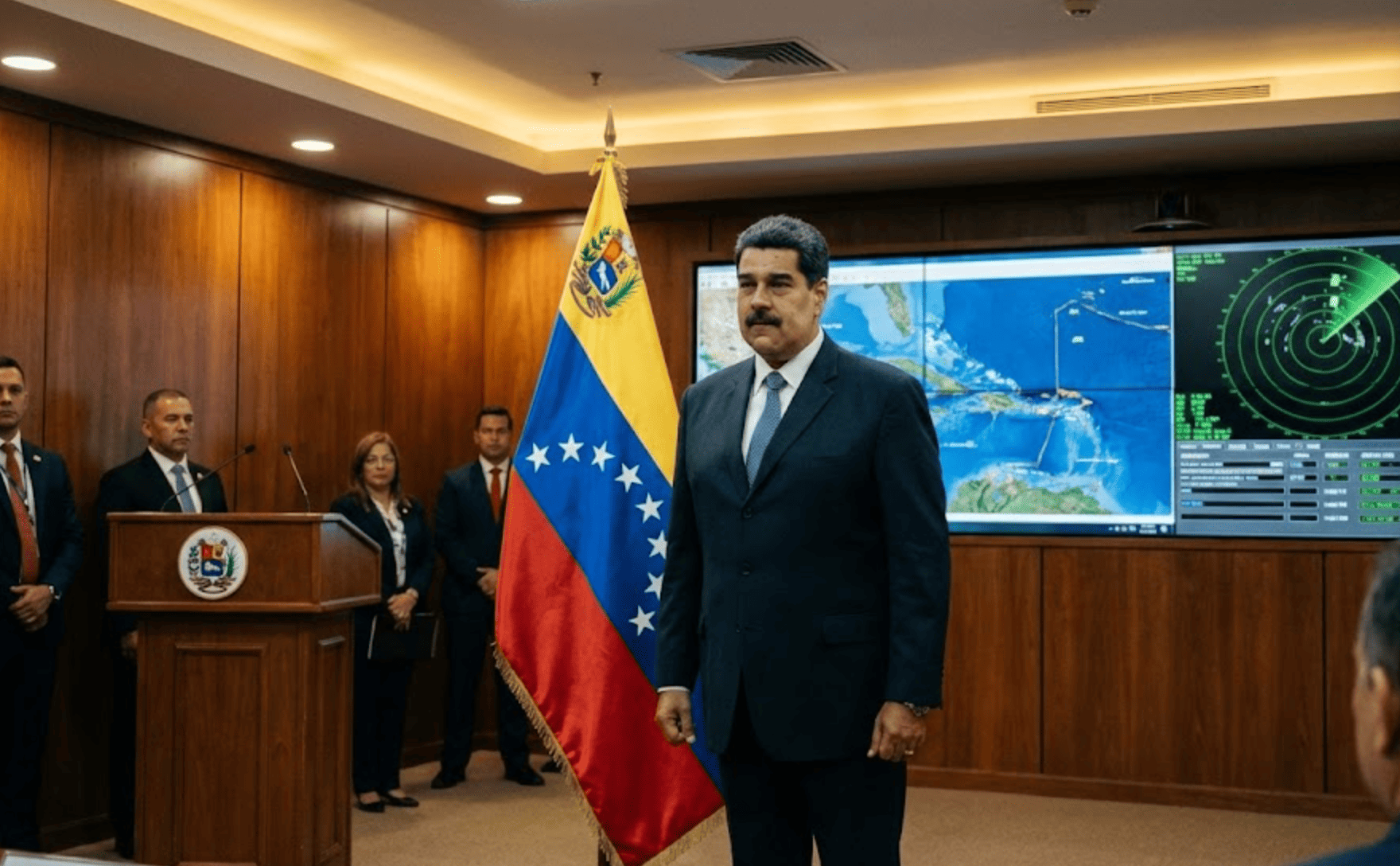 Venezuela promete defender a toda costa su soberanía tras anuncio de bloqueo total de Estados Unidos