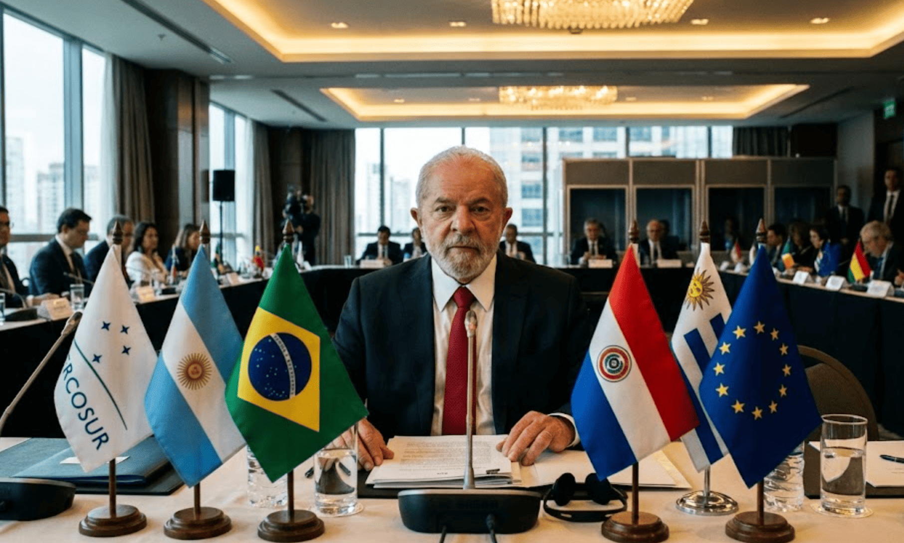 Lula da Silva confía en que el acuerdo entre la Unión Europea y el Mercosur se firme en enero