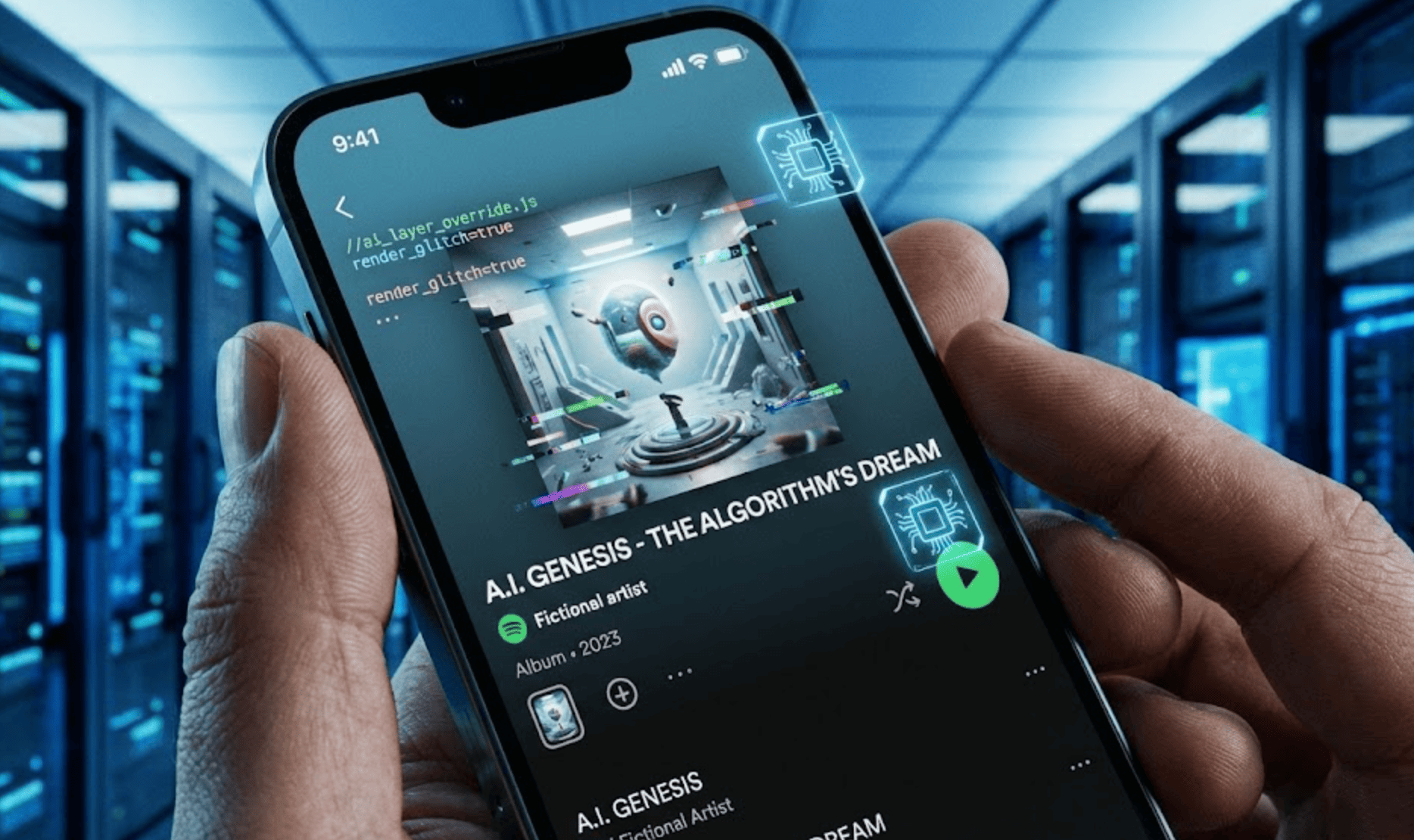 Canciones generadas con IA se filtran en catálogos de artistas reales sin su consentimiento