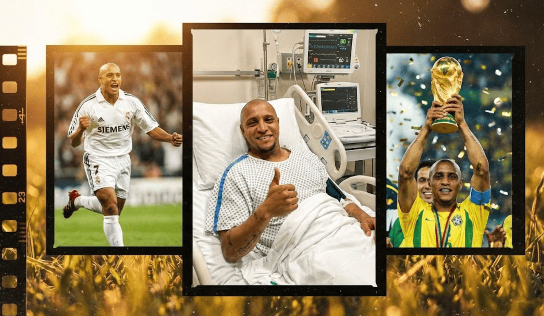 Roberto Carlos es operado de emergencia por un problema cardíaco ; el exjugador brasileño se encuentra estable