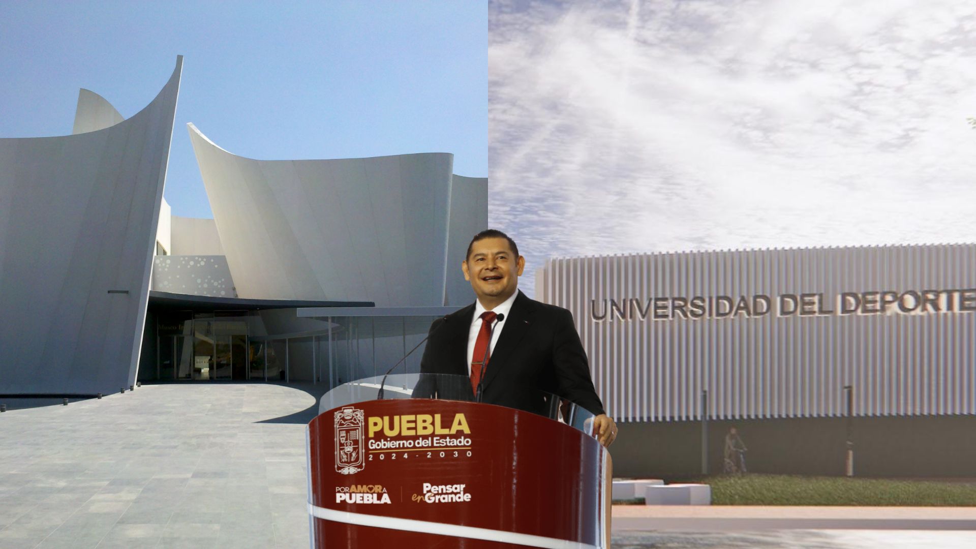 1er informe de Armenta será en el Museo Barroco o en la Universidad del Deporte