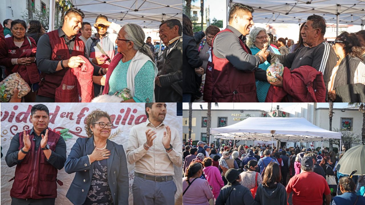 Concluyen entrega de chamarras a adultos mayores en Cuautlancingo