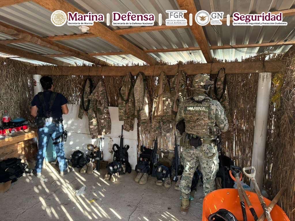 Detenido un sujeto en Oaxaca con armas largas, municiones y dosis de droga