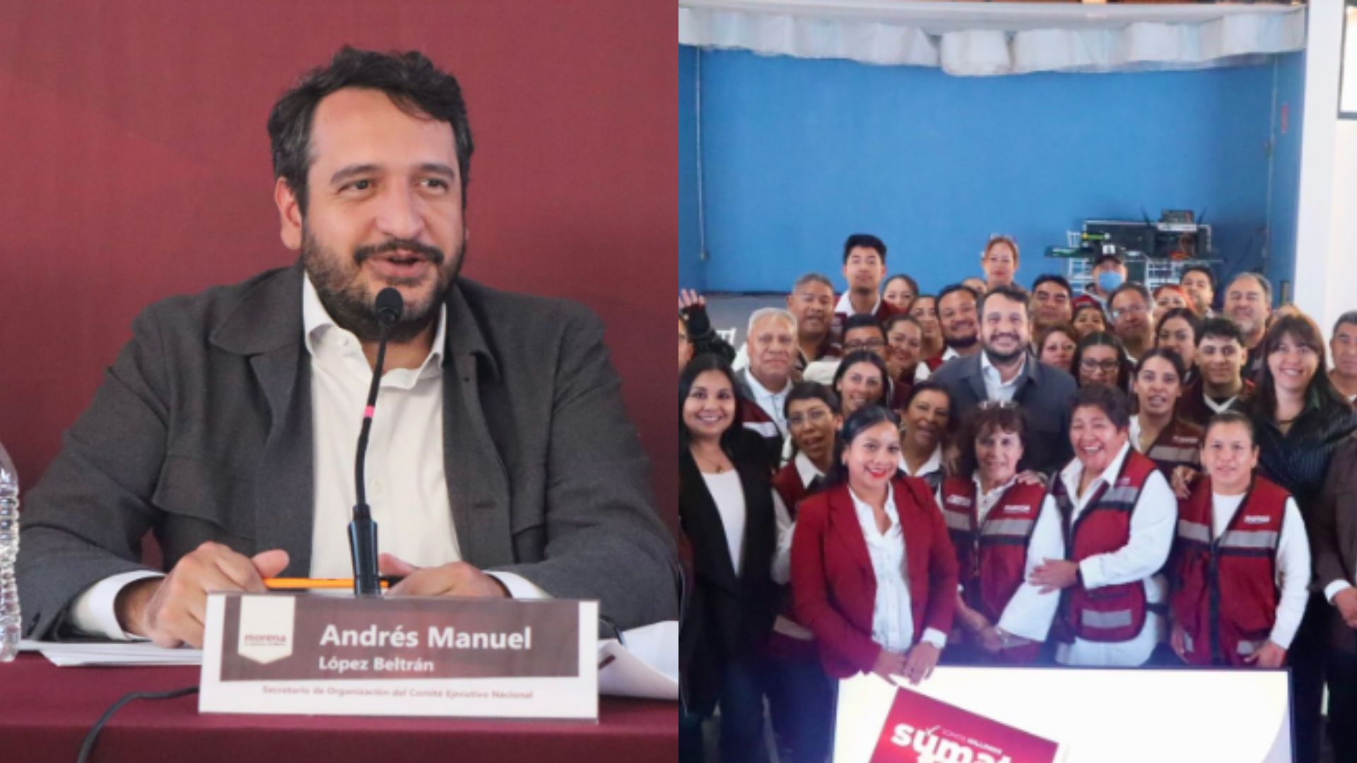 Andrés López Beltrán visitó Puebla para saber cuántos militantes tiene Morena