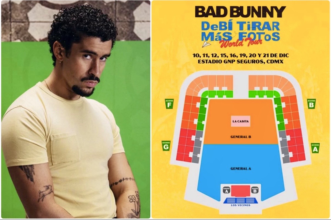 Ocesa ofrece reembolso total por ajustes en los conciertos de Bad Bunny en CDMX