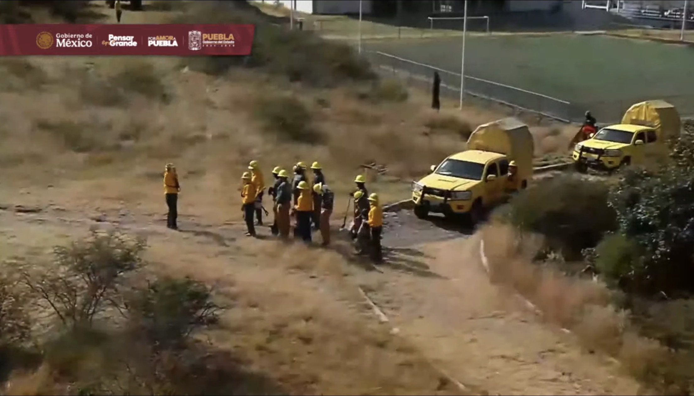 Más de 300 incendios forestales afectaron 9,500 hectáreas en Puebla durante 2025