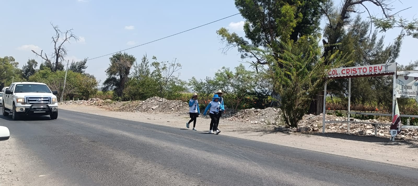 Peregrinos en la región de Izúcar se preparan para el 12 de diciembre