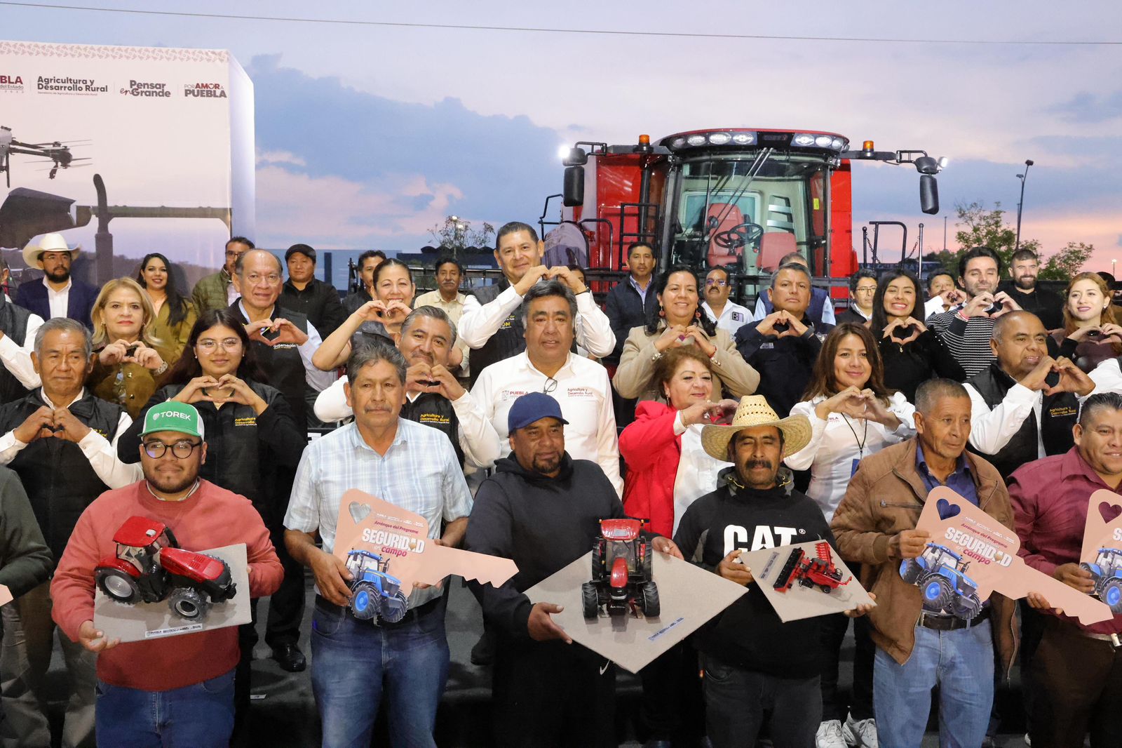 Puebla, lista para ser potencia alimentaria: Armenta