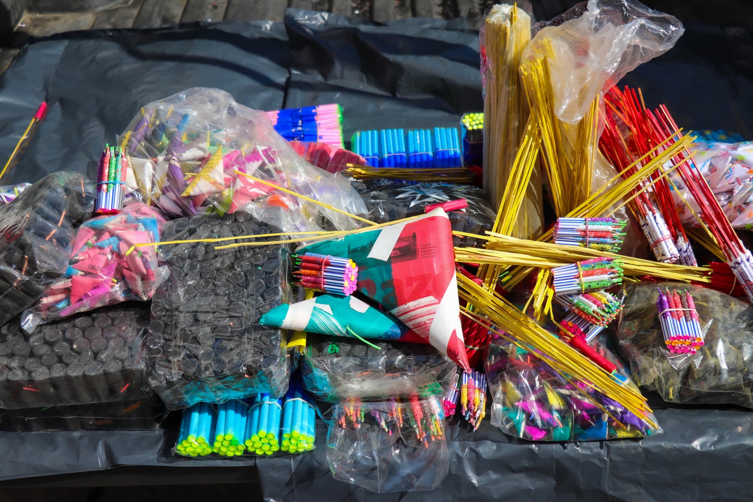 En Huejotzingo decomisan 50 kilos de pirotecnia