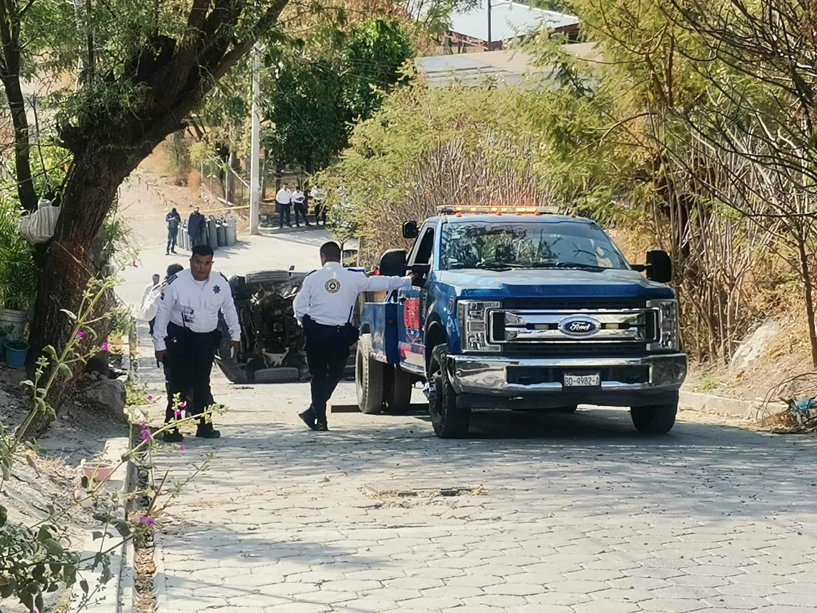 Calle Niños Héroes en Izúcar, un peligro para unidades con carga 
