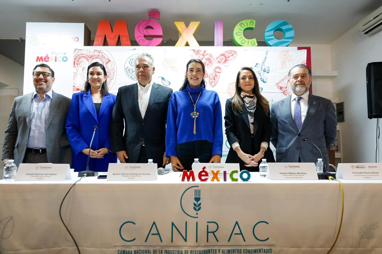 Sectur y CANIRAC presentan agenda para fortalecer turismo gastronómico