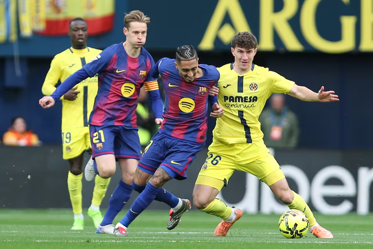 Barcelona se corona campeón de invierno tras vencer 2-0 al Villarreal
