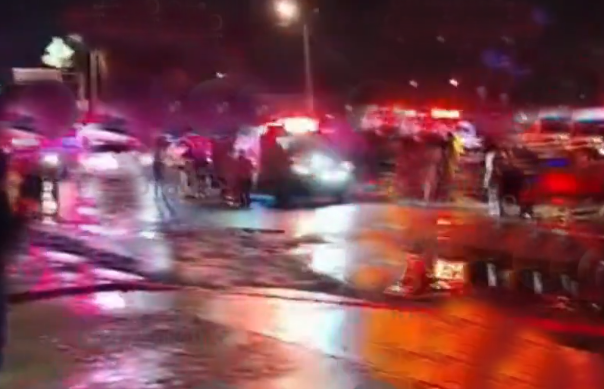 Hampones roban camioneta en la CAPU y en su huida atropellan a familia