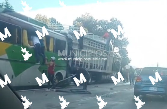 Accidente en la México-Puebla cobra la vida de una persona y varias resultan heridas