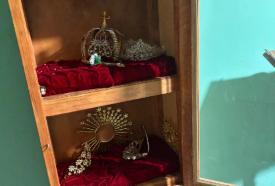 Vandalizan una capilla en Texmelucan