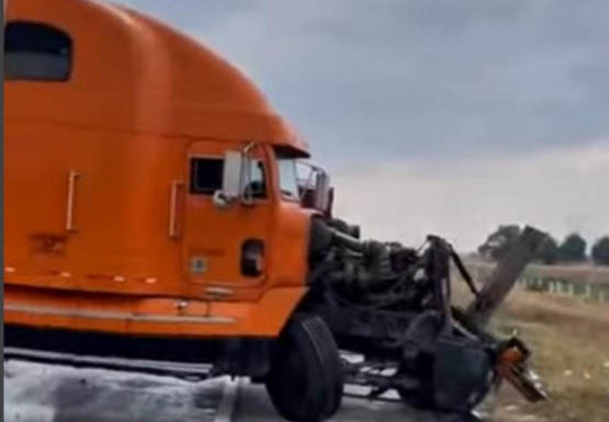 Accidente en la Puebla-Orizaba en Tepeaca genera cierre a la circulación 