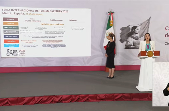 México alcanza cifras históricas en llegada de turistas internacionales: Sectur