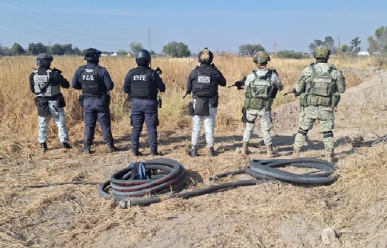 Aseguran 48 mil litros de huachicol en tinacos enterrados a nivel del suelo Guanajuato