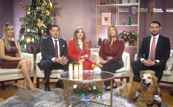 Alejandro Armenta emite mensaje navideño: proyecta para Puebla un gran 2026