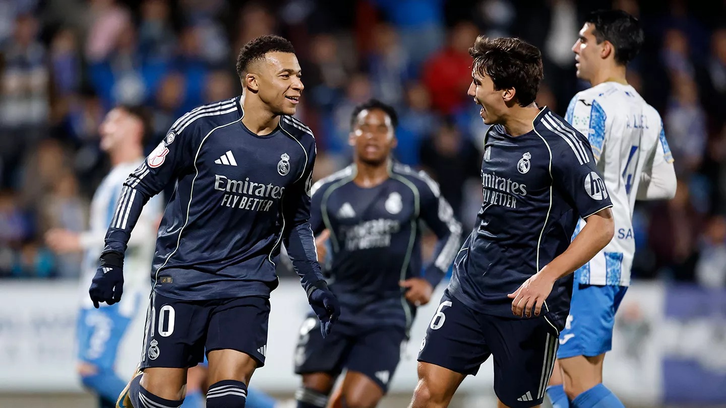 Con apuros, pero el Real Madrid avanza a octavos de la Copa del Rey