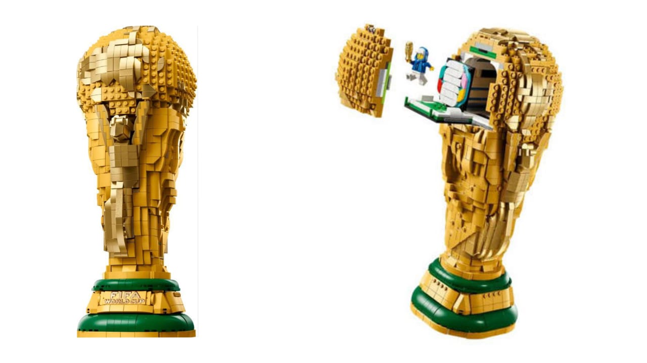 Lego lanza réplica para armar de la Copa del Mundo 2026 