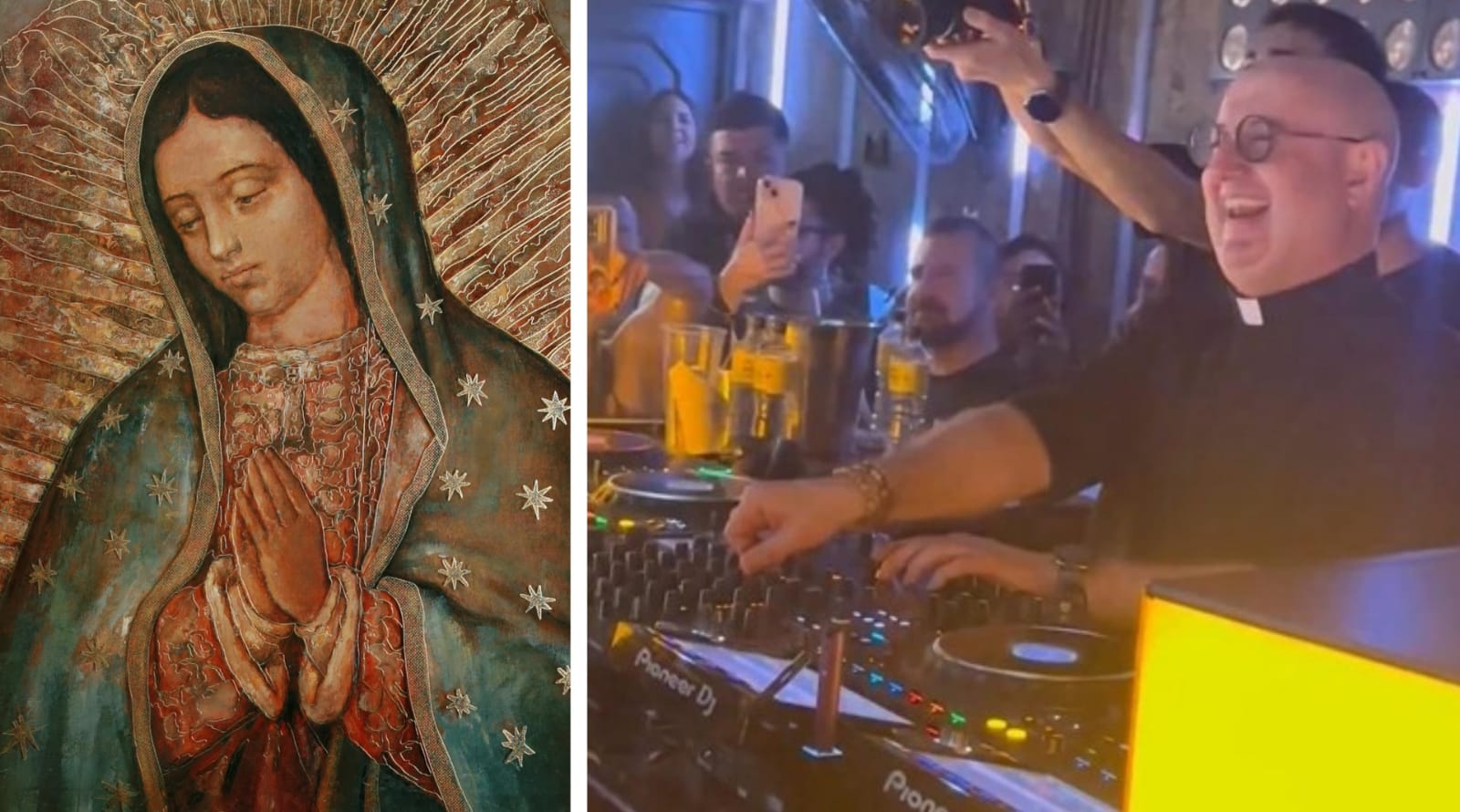 ¡La Guadalupana en techno, el Padre Guilherme Peixoto lo hizo posible!