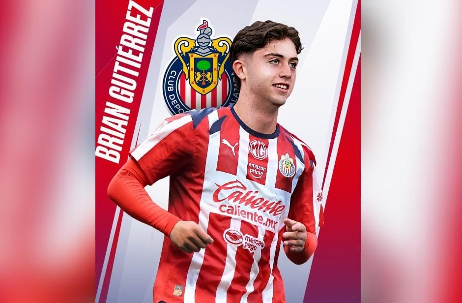 Chivas ya tiene su primer refuerzo para el Clausura 2026: Brian Gutiérrez 