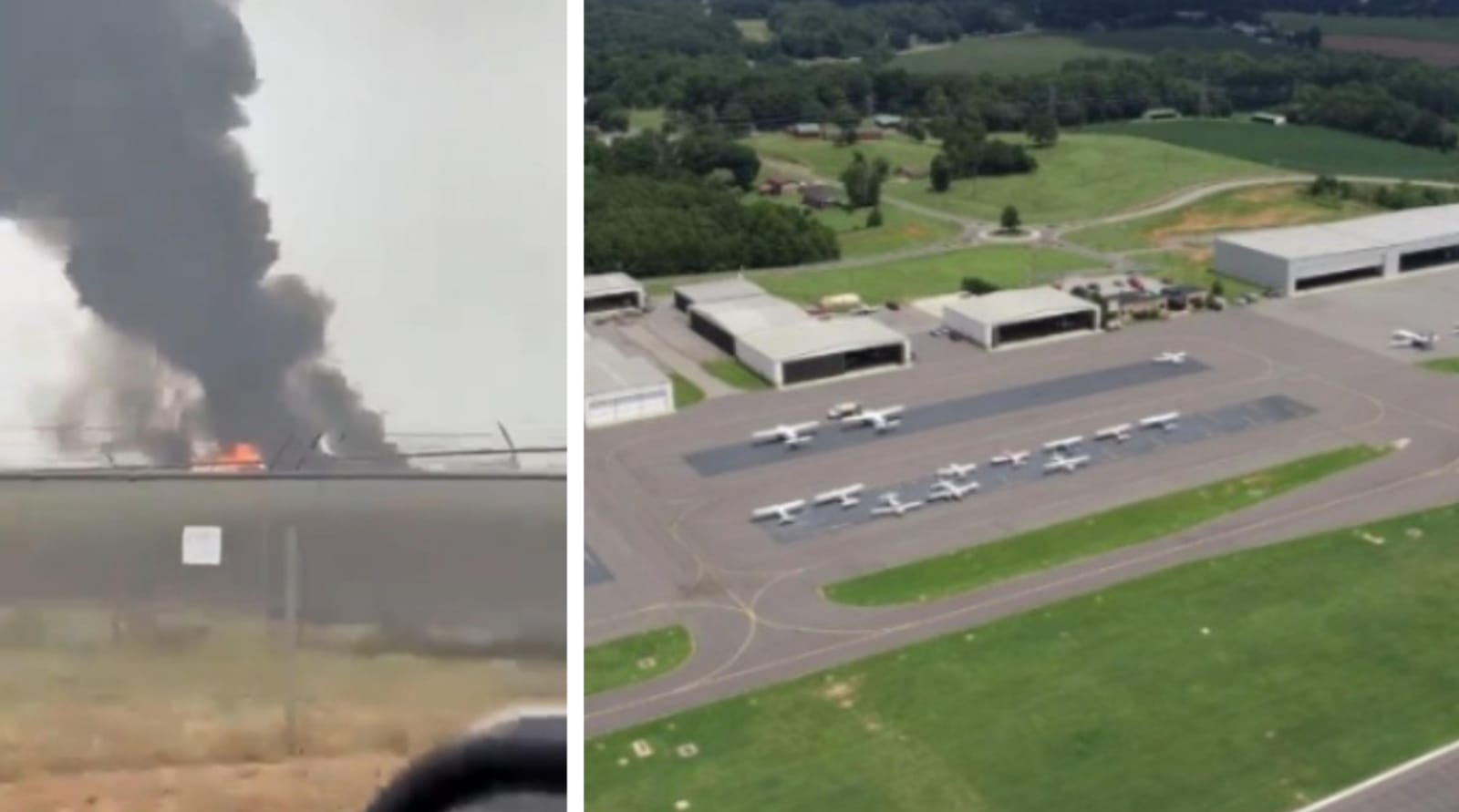 Varios muertos dejó un accidente aéreo en Carolina del Norte