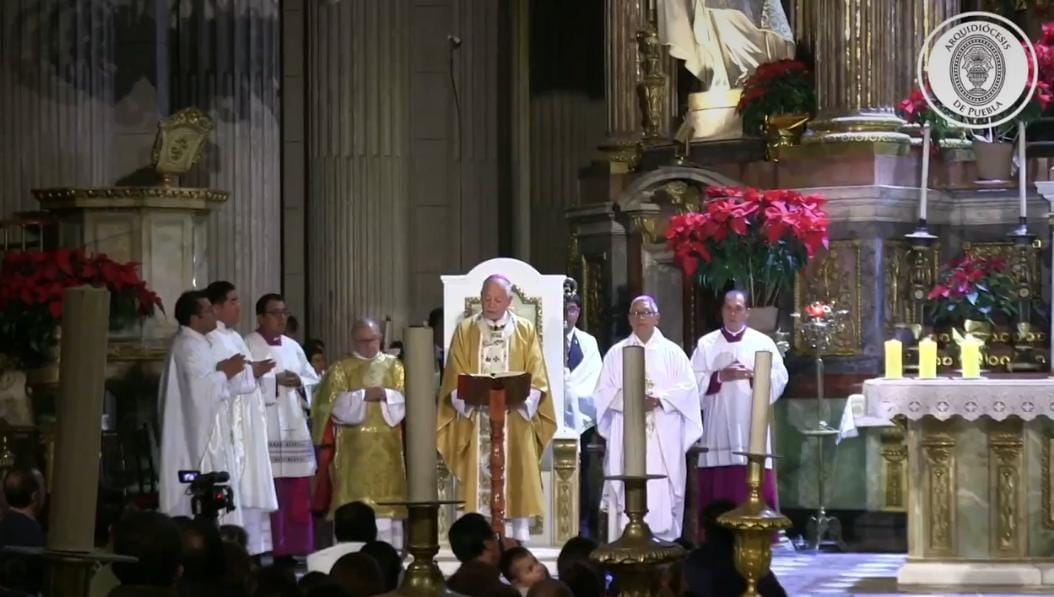 Se cerró la Puerta del Perdón en la Catedral de Puebla 