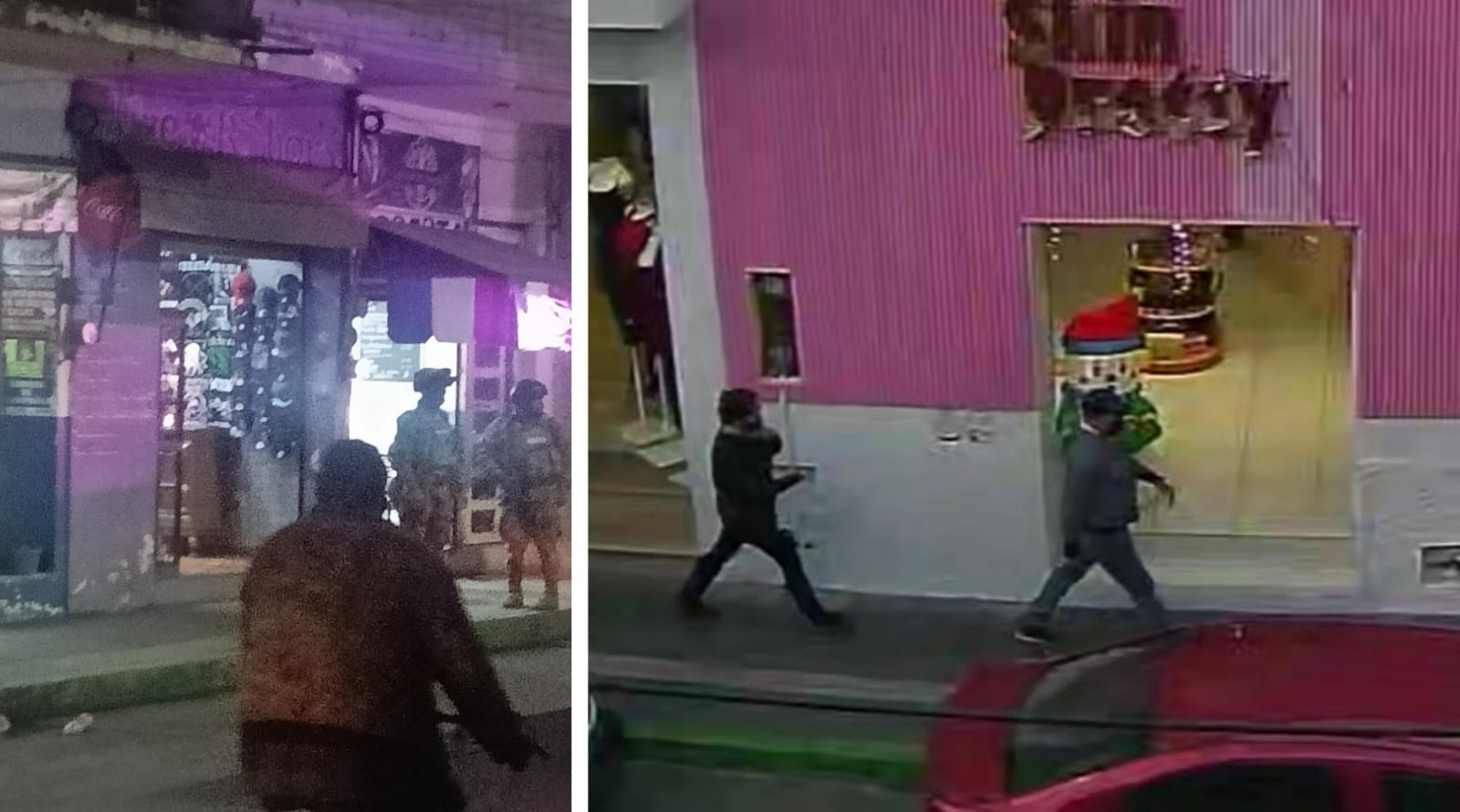 Roban un negocio en el centro de Texmelucan