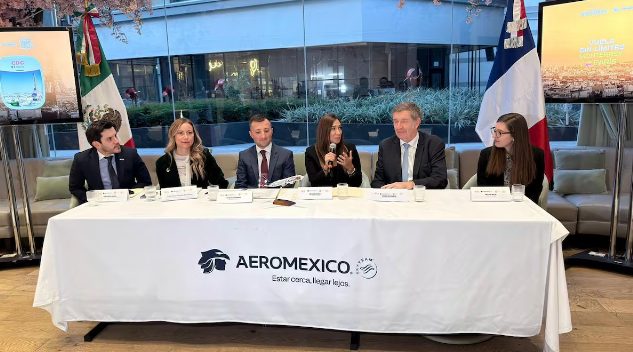 Nueva ruta: de Monterrey a París