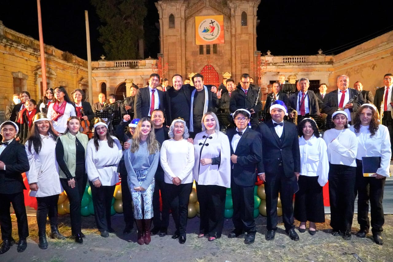 Gran Concierto Navideño de la Banda Sinfónica Municipal de Texmelucan