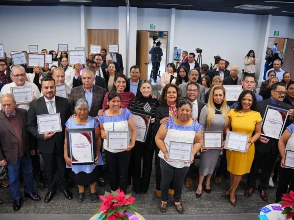 Entregan Galardón y Reconocimientos al Mérito Turístico en Puebla