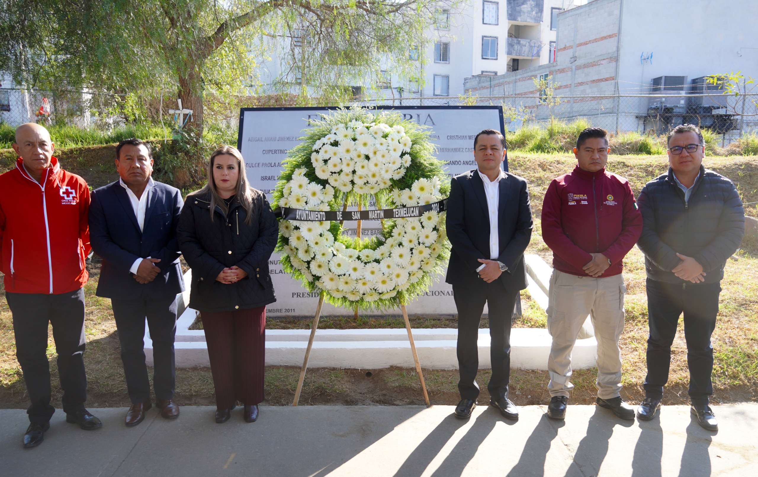 Gobierno de Texmelucan conmemoró los acontecimientos del 19 de diciembre