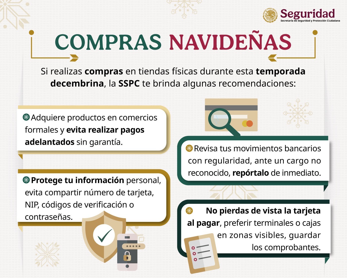 Guía para prevenir fraudes durante la temporada navideña