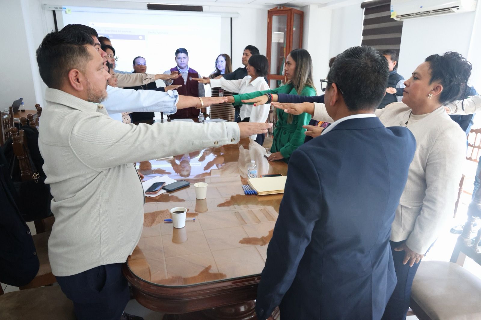Omar Muñoz instala Comité Municipal Contra las Adicciones de Cuautlancingo 