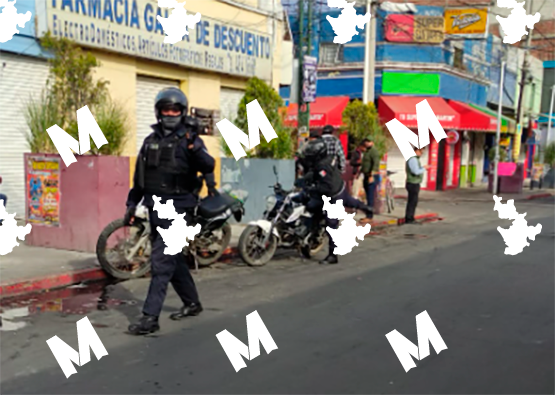 Realizan operativos contra ambulantes en la periferia del mercado en Texmelucan