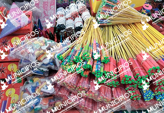 Texmelucan pone en marcha operativos para evitar la venta de pirotecnía. 