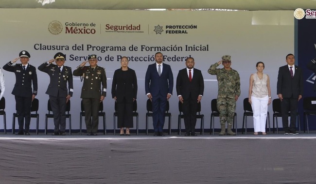 Servicio de Protección Federal fortalece seguridad con profesionalización, disciplina y proximidad social