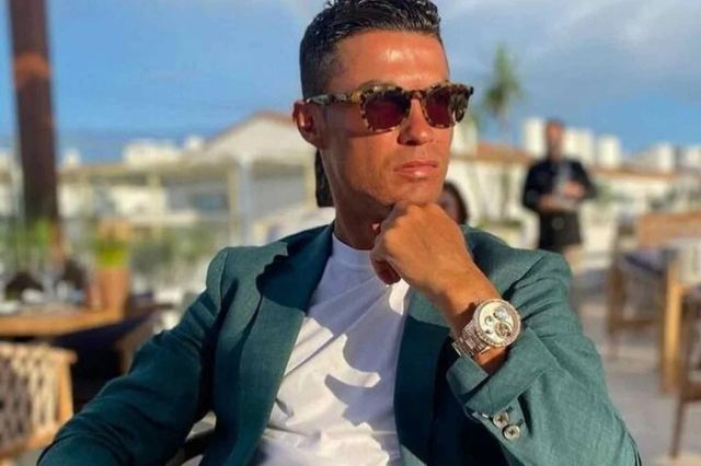 El lujoso reloj que usó Cristiano Ronaldo en los Globe Soccer Awards
