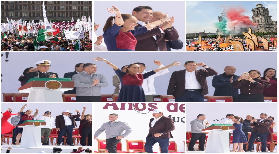 Gobierno de Puebla celebra 7 años de logros de la Cuarta Transformación con la presidenta Sheinbaum