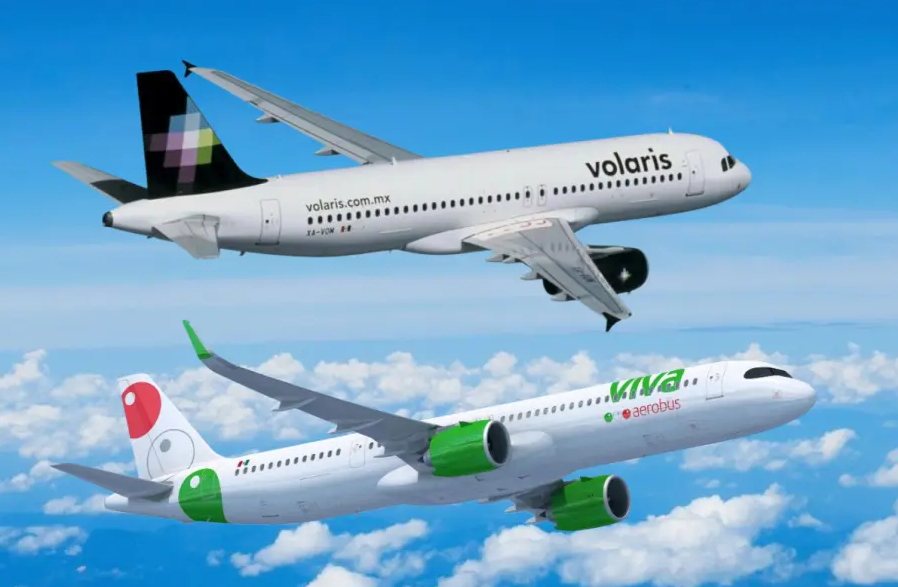 Volaris y Viva anuncian la creación de un nuevo grupo aéreo mexicano