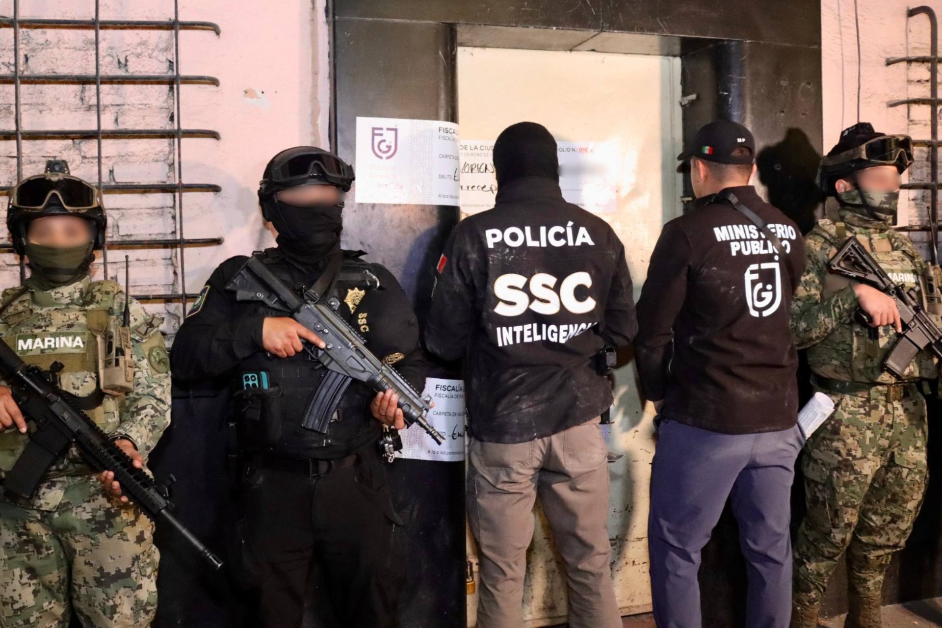 Fueron aseguradas 150 toneladas de autopartes robadas en la alcaldía Cuauhtémoc