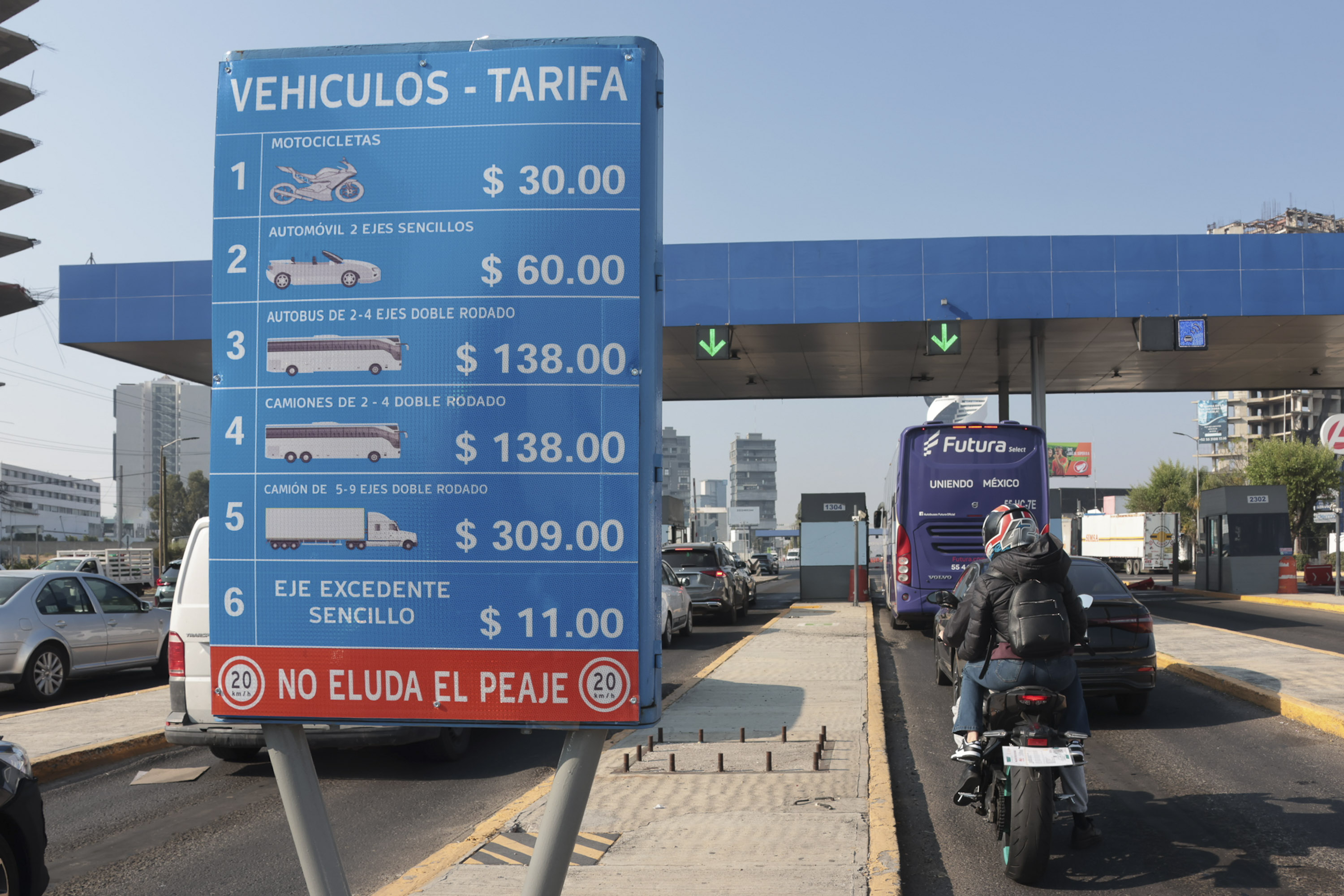 Toma en cuenta, ya está más cara la caseta Puebla-Atlixco