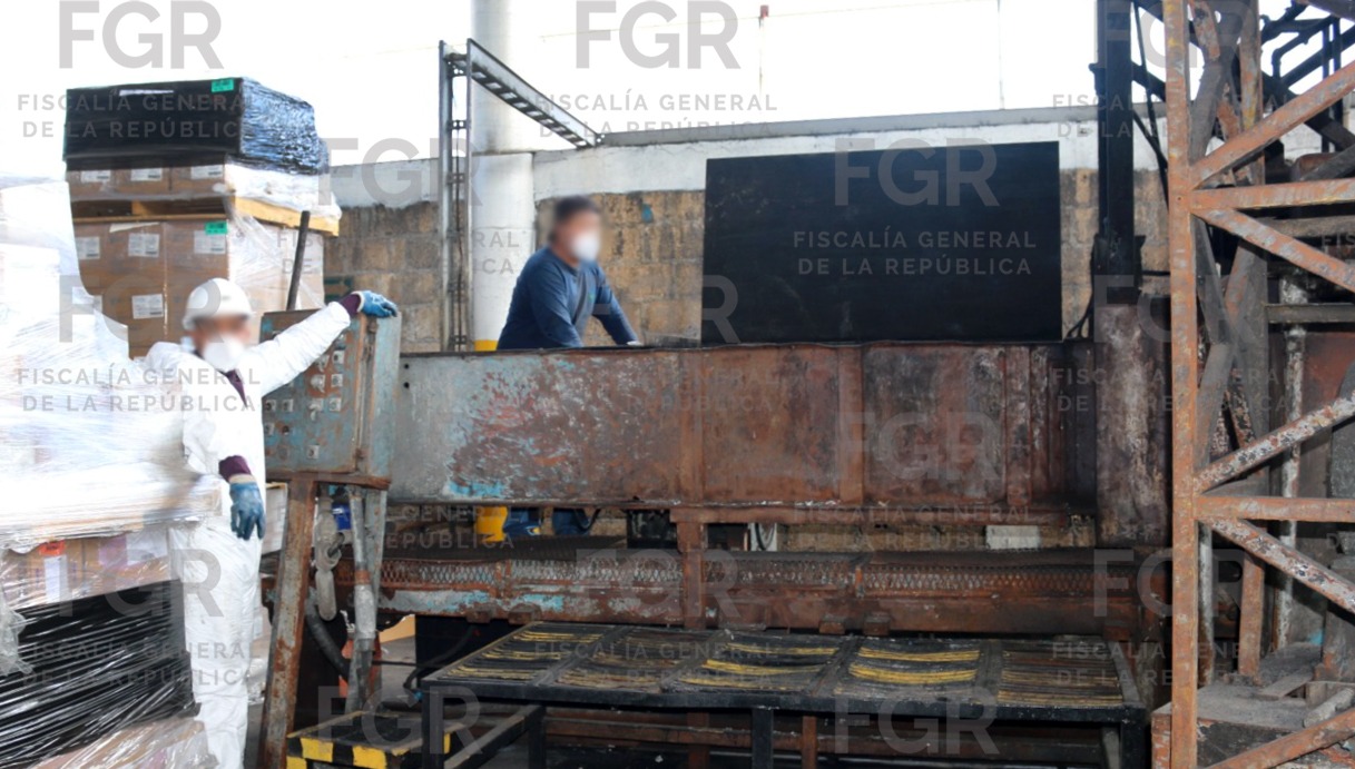 FGR destruye más de 100 toneladas de diversas sustancias en Sinaloa