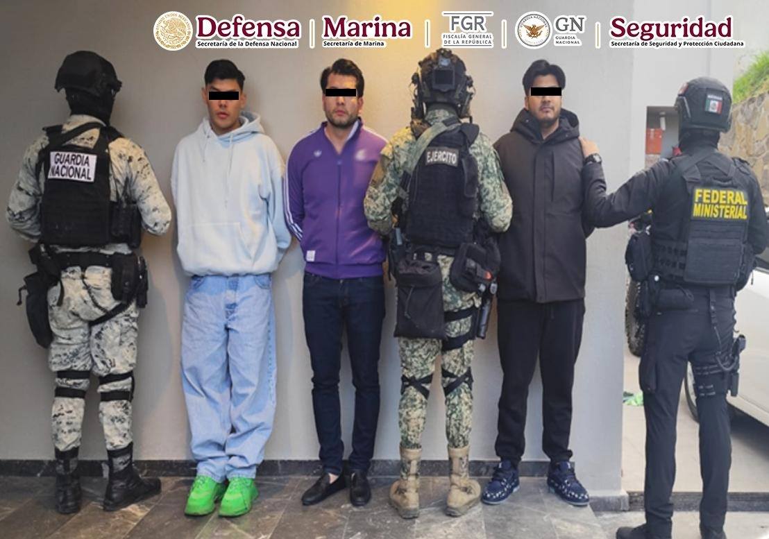 Detienen en Jalisco y Nayarit a cuatro integrantes del CJNG